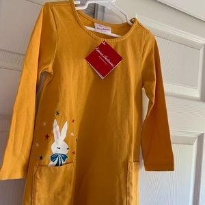 Hanna Andersson Rabbit Toddler Tunic Dress